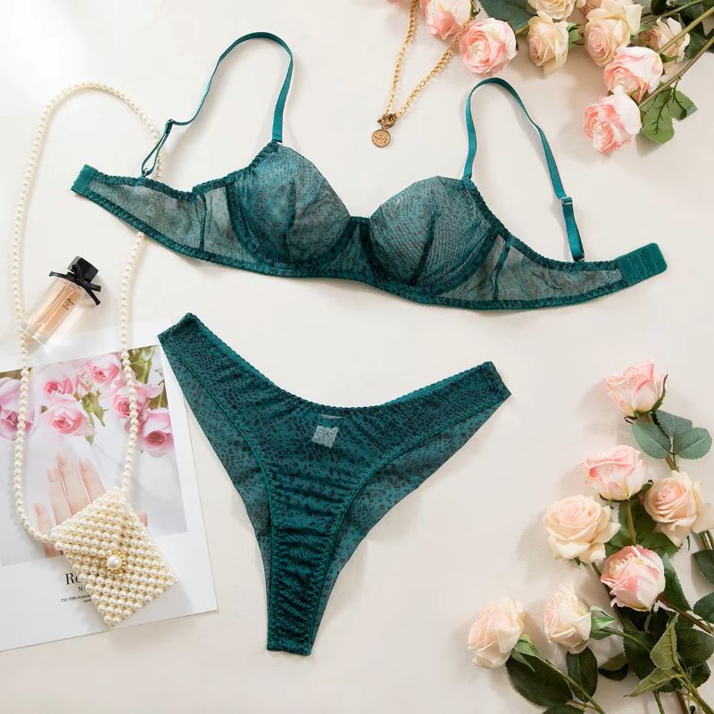 Plunge Bra Push Up - Комплект женского нижнего белья из 2